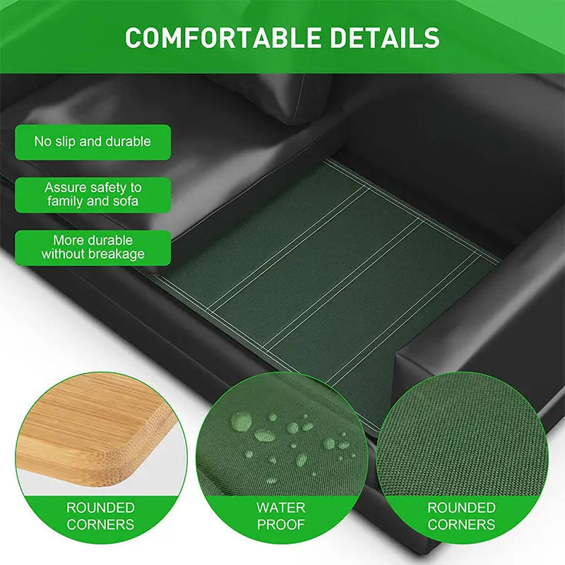 sevkumz Couch Cushion Support【44 x 18 】 Two Seat Cushion Support Insert, Upgraded Loveseat Bamboo Board for Sagging Cushions